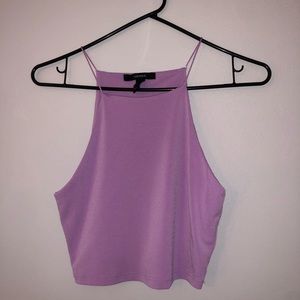 Lilac/Purple Halter Top- Forever 21